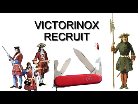 Peilis Victorinox Recruit video