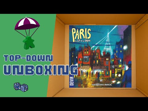 Paris: La Cité de la Lumière Board Game Unboxing