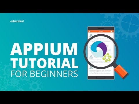 Appium Tutorial For Beginners | Appium For Mobile App Testing | Install Configure Appium | Eudreka