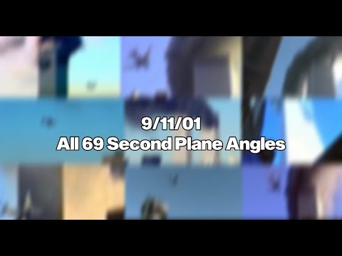9/11/01 - All Known 69 Angles of Second Plane Strike into the South Tower