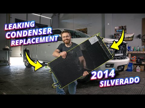 Silverado AC Fix - How To Install Silverado AC Condenser 2014-2018 Sierra Tahoe Suburban