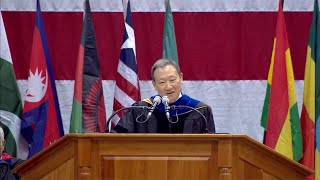 Chang K. Park 2024 Michigan Tech Graduation Speech