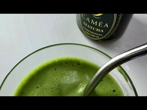 Cómo preparar matcha Caméa
