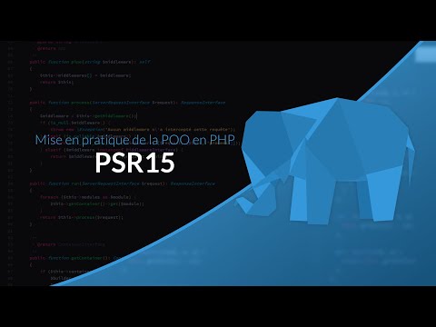 Mise en pratique de la POO en PHP 39 39 Mise à jour PSR15