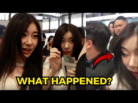 Chaeryeong 被她的工作人員推開，並從 itzy 身邊走過，引起了不同的反應。 (CHAERYEONG IS PUSHED BY HER STAFF AND TAKEN OUT OF THE WAY OF ITZY GENERATING MIXED REACTIONS)