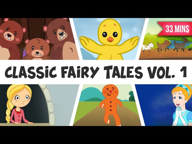 Fairy Tales Compilation | Three Billy Goats Gruff | Rapunzel | Gingerbreadman | and Lots More SDDEFAULT Thumbnail