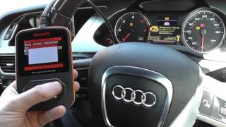 Audi A4 B8 ABS ESP Traction Brake TMPS Reset iCarsoft i908