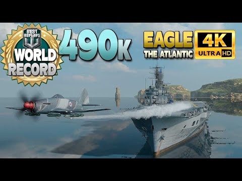 Aircraft Carrier Eagle new DAMAGE WORLD RECORD - World of Warships