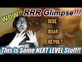 RRR Glimpse (REACTION!!) - NTR, Ram Charan, Ajay Devgn, Alia Bhatt | SS Rajamouli | 7 Jan 2022