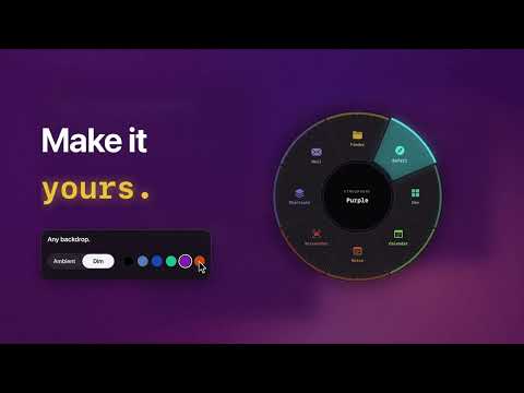 Built a radial menu app for mac to perform everyday tasks and more thumbnail