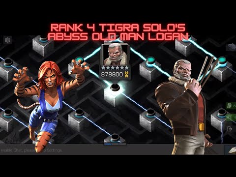 RANK 4 TIGRA SOLO'S ABYSS OLD MAN LOGAN!!