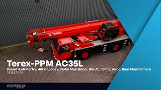 Visureigis kranas Terex AC35L Diesel, 4x4x4 Drive, 40t Capacity, 37.4m Mai | Vaizdas 4 - Machineryline