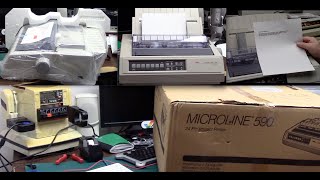 New in box Okidata Microline 590 lost since 2003