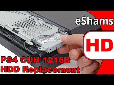 PS4 CUH 1216B HDD Replacement