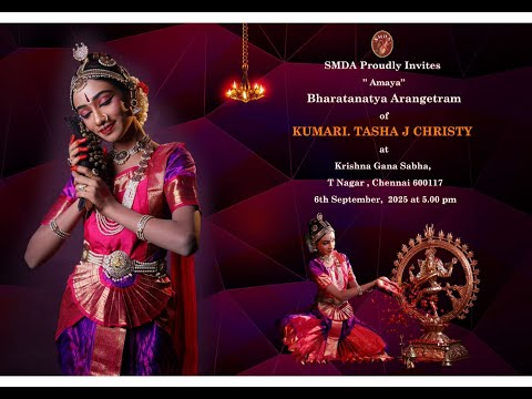 Bharatanatya Arangetram of KUMARI. TASHA J CHRISTY