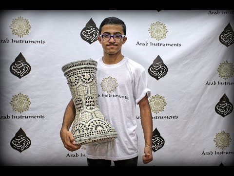 Solo Professional Doumbek - Sombaty Plus Arabic Mother of Pearl Darbuka