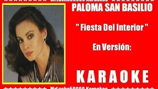 Paloma San Basilio - Fiesta Del Interior ( KARAOKE DEMO Nº 01 )