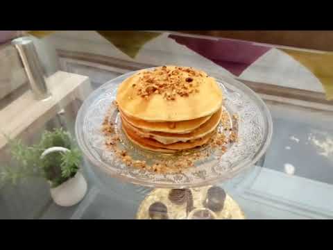 تحضير بان كيك بطريقة سهلة وناجحة 100/100.