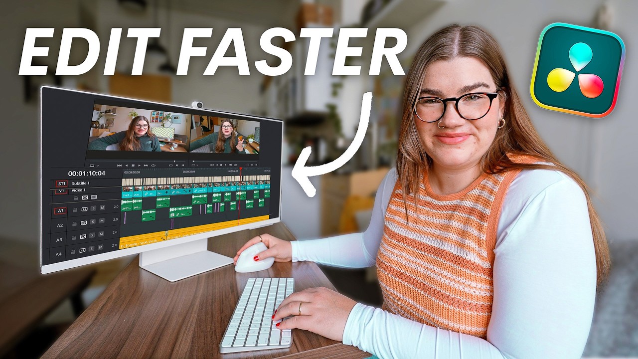 Save HOURS Editing YouTube Videos in Davinci Resolve with These Tips