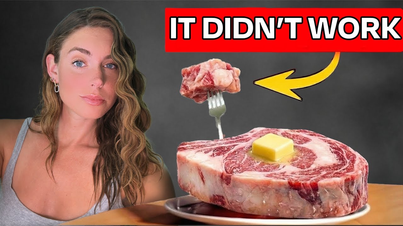 Why High Fat Carnivore Diet did not Work for Me! MISSMEAT