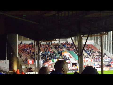 Shelbourne FC Fans Vs Drogheda United