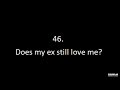 46 Does My Ex Still Love Me