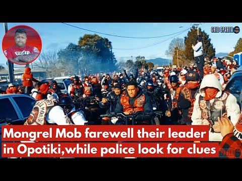 Les barbares de la bande de bâtards disent adieu à leur chef à Opotiki | RIP Cap Tiwana