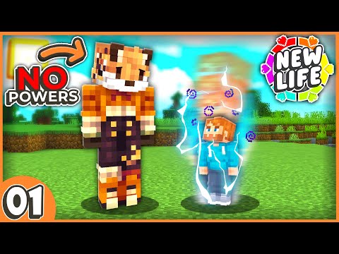 I'm A POWERLESS FOX! | Minecraft New Life SMP | Ep. 1