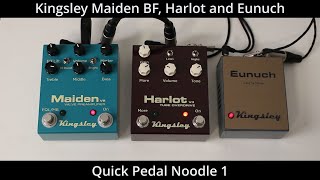 Video thumbnail for Kingsley Quick Pedal Noodle 1 - The Eunuch by Simon Jarrett