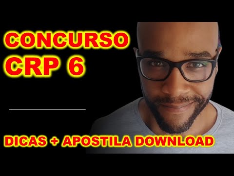 Concurso CRP 6 SP: edital e inscrição para o nível médio vale a pena fazer DOWNLOAD APOSTILA