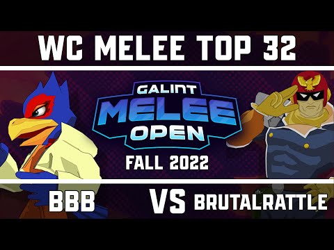 bobby big ballz (Falco, Fox) vs Brutalrattle (Captain Falcon) - West Coast Melee Top 32 - GMO Fall '