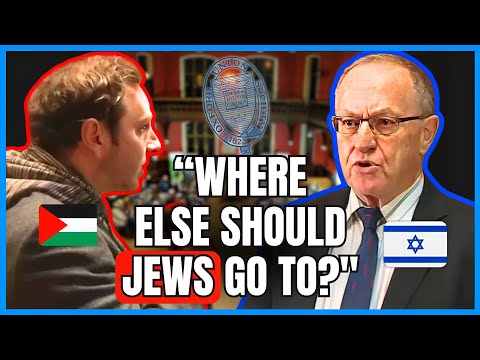 BDS Protester Confronts Alan Dershowitz on Jews Right To Israel, Then Teaches Him A Lesson!
