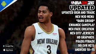 Download lagu UPDATED NBA2K20-2K26 | PELICANS vs HORNETS | UPDATED SIGN AND TRADE | DARK CROWD | mp3