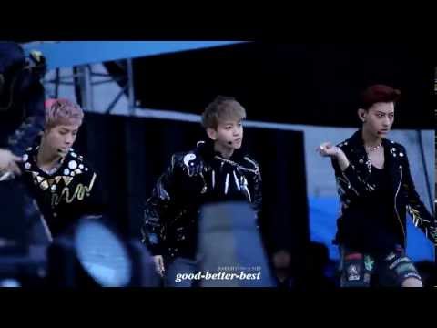 130511 Dream Concert - Mama remix Baekhyun fancam