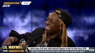 Lil Wayne  EVALUATED ''Will LeBron & Anthony Davis make the Lakers champions again? '' | Undisputed