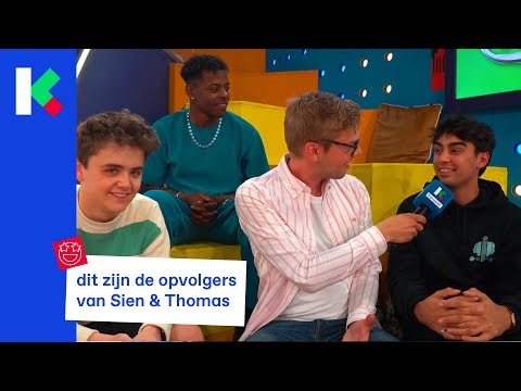 maak kennis met Nidal, Thomas & Héritier: de nieuwe Ketnet-wrappers!