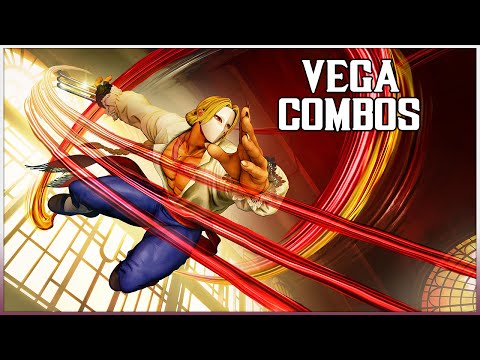 SFV Beta: Vega Combos (1080p60FPS)
