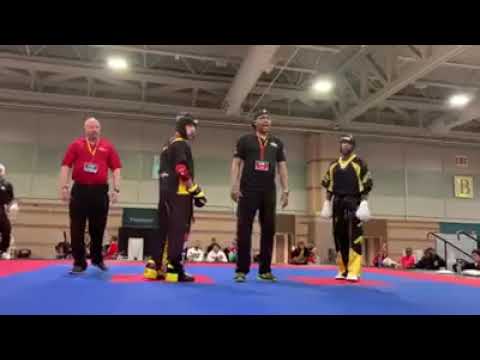 Troy Binns vs Hector Solory - Point Fighting  Amerikick Intls