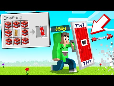 Jelly - EPIC Minecraft Shield + TNT Arrow Combo
