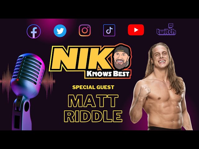 Matt Riddle Quote Matt Riddle in talks with major promotion after WWE departure