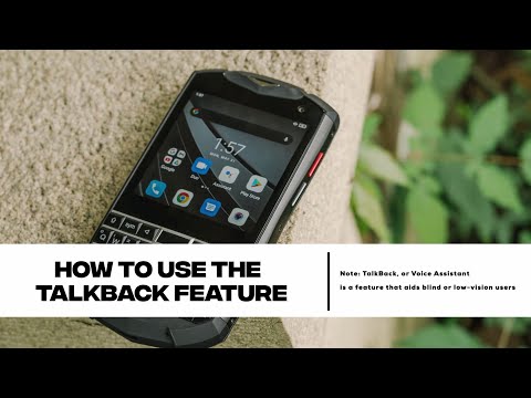 How to Use Talkback for Low Vision Group - On Titan Pocket