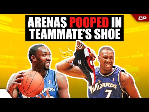 When Gilbert Arenas POOPED In His Teammate’s Shoe 💩 | Clutch #Shorts
