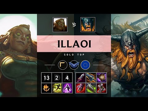 Illaoi Top vs Olaf - EUW Diamond Patch 25.09