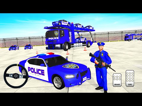 Grand Police Vehicles Transport Truck Android Gameplay