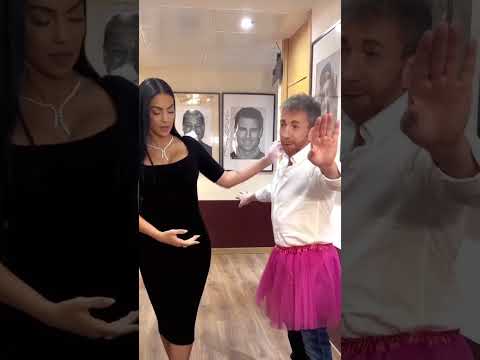 ♥️Pablo Motos y Georgina Rodriguez bailan juntos♥️ #shorts #short #viral #youtubeshorts
