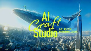 【AI専門職「ジェネレーター」新設】人とAIのクリエイティビティでビジュアル制作を革新する 「AI Craft Studio」