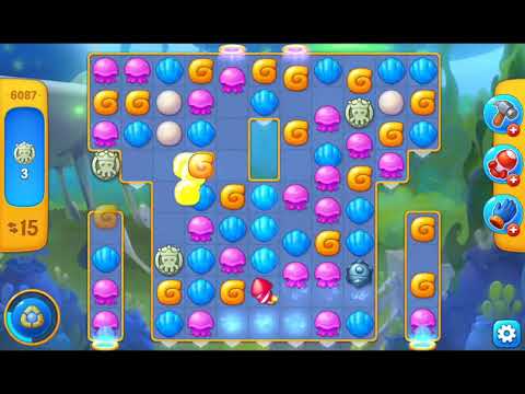 Fishdom 2021 - Level 6087   #playrix #fishdom #gaming