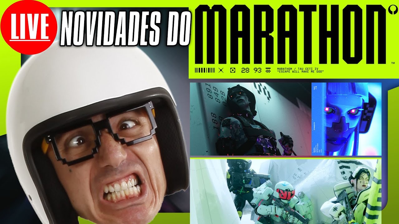 🎮🚨 AO VIVO 10h - AS NOVIDADE DE MARATHON , AGORA VAI??? Vision of Marathon | Bungie ViDoc #marathon