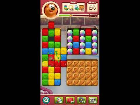 Toon Blast Level 3144 - NO BOOSTERS 🐻🐺🐱 | SKILLGAMING ✔️