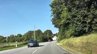 preview picture of video 'Driving Along The D7 From Cast To Chateaulin, Finistère, Brittany, France 23rd July 2012'